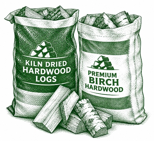 handy bags of logs